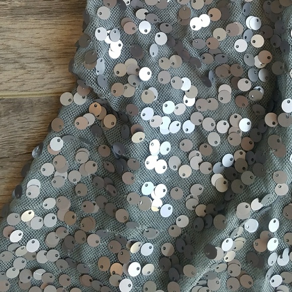 Free People Sequin Mesh High Neck Tank - Picture 5 of 5